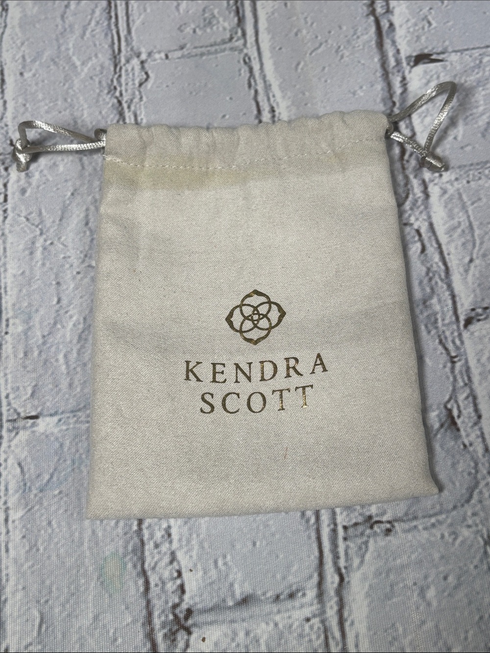 Kendra Scott Dust Bag Drawstring Bag Only